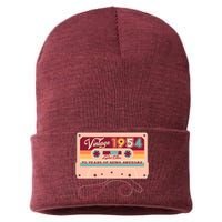 Cute Cassette Tape Limited Edition Vintage 1954 70 Years Of Being Awesome Sustainable Knit Beanie