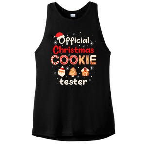 Christmas Cookie Tester Taster Baking Crew Ladies PosiCharge Tri-Blend Wicking Tank