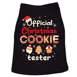 Christmas Cookie Tester Taster Baking Crew Doggie Tank