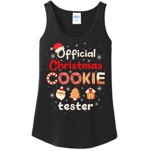 Christmas Cookie Tester Taster Baking Crew Ladies Essential Tank