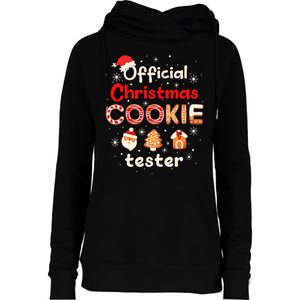 Christmas Cookie Tester Taster Baking Crew Womens Funnel Neck Pullover Hood