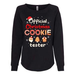 Christmas Cookie Tester Taster Baking Crew Womens California Wash Sweatshirt