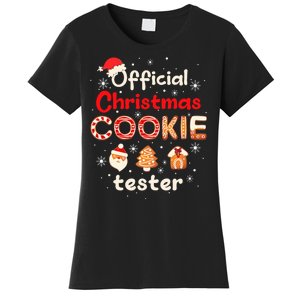 Christmas Cookie Tester Taster Baking Crew Women's T-Shirt