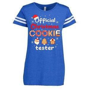 Christmas Cookie Tester Taster Baking Crew Enza Ladies Jersey Football T-Shirt