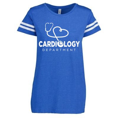 Cardiologist Cardiovascular Technologist And Cardiology Nurse Cute Gift Enza Ladies Jersey Football T-Shirt