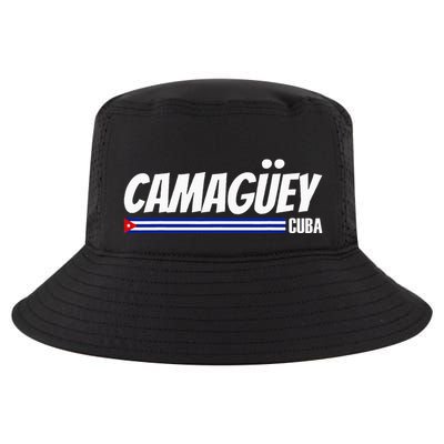 CamagüEy Cuba Travel Proud Cuban Cuba Flag Camaguey Cool Comfort Performance Bucket Hat