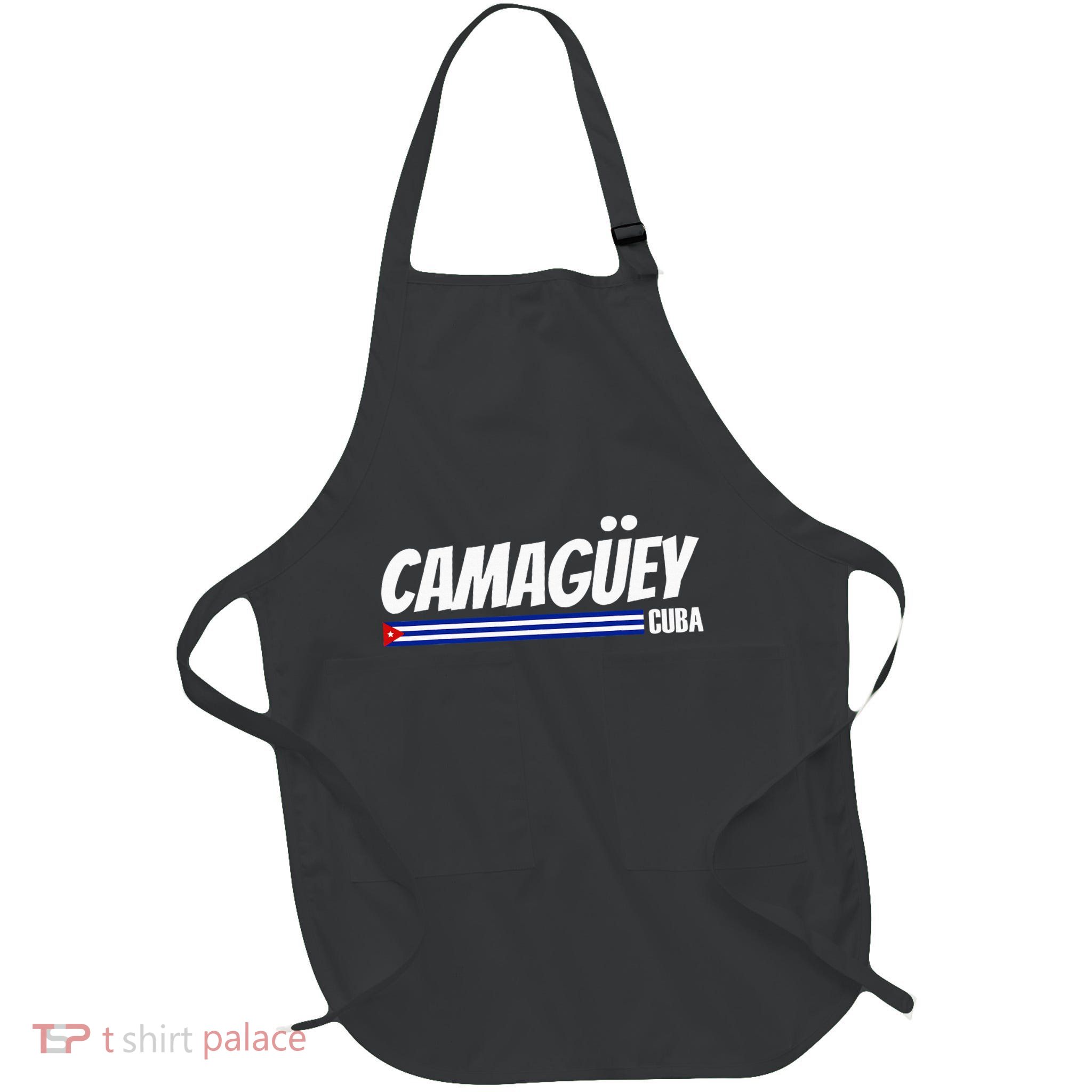 CamagüEy Cuba Travel Proud Cuban Cuba Flag Camaguey Apron