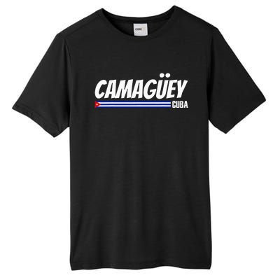 CamagüEy Cuba Travel Proud Cuban Cuba Flag Camaguey Tall Fusion ChromaSoft Performance T-Shirt