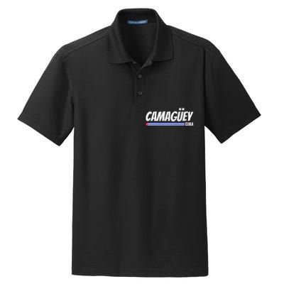 CamagüEy Cuba Travel Proud Cuban Cuba Flag Camaguey Dry Zone Grid Polo