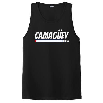 CamagüEy Cuba Travel Proud Cuban Cuba Flag Camaguey PosiCharge Competitor Tank