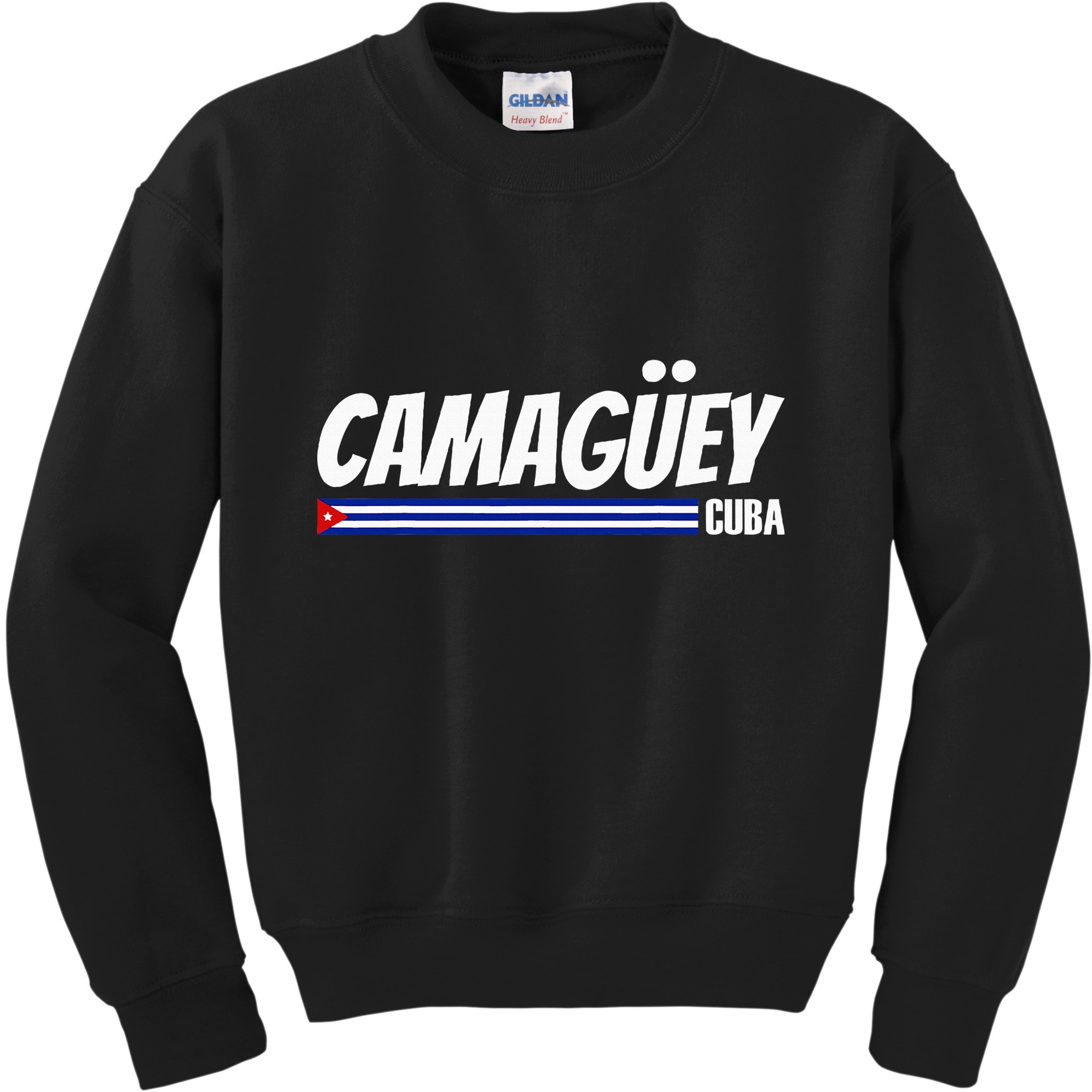 CamagüEy Cuba Travel Proud Cuban Cuba Flag Camaguey Kids Sweatshirt