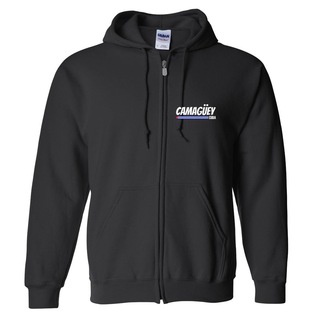 CamagüEy Cuba Travel Proud Cuban Cuba Flag Camaguey Full Zip Hoodie