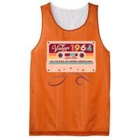 Cute Cassette Tape Limited Edition Vintage 1964 60 Years Of Being Awesome Mesh Reversible Basketball Jersey Tank