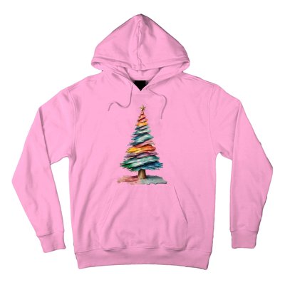 Colorful Christmas Tree Hoodie