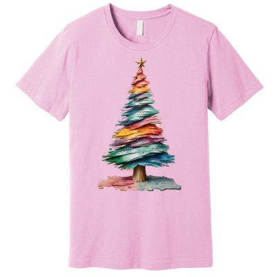 Colorful Christmas Tree Premium T-Shirt