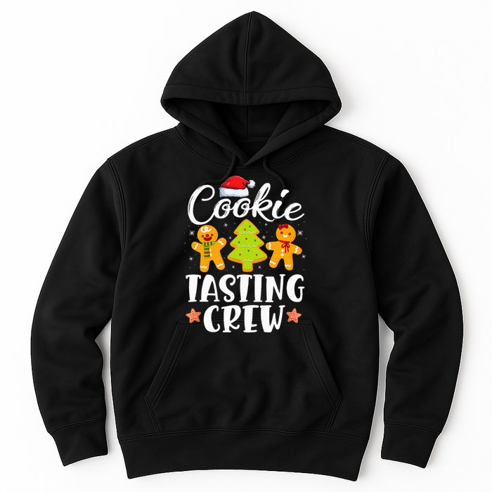 Christmas Cookie Tasting Crew Funny Pajamas Family Xmas Hoodie