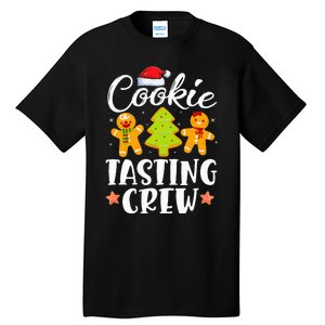 Christmas Cookie Tasting Crew Funny Pajamas Family Xmas Tall T-Shirt