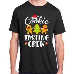 Christmas Cookie Tasting Crew Funny Pajamas Family Xmas Adult ChromaSoft Performance T-Shirt