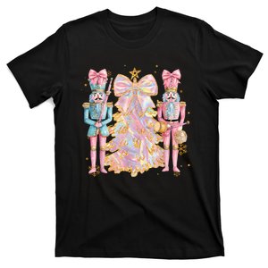 Coquette Christmas Tree Nutcrackers T-Shirt