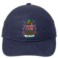 Candy Cane Team Christmas Elf Costume Candies Lover 7-Panel Snapback Hat