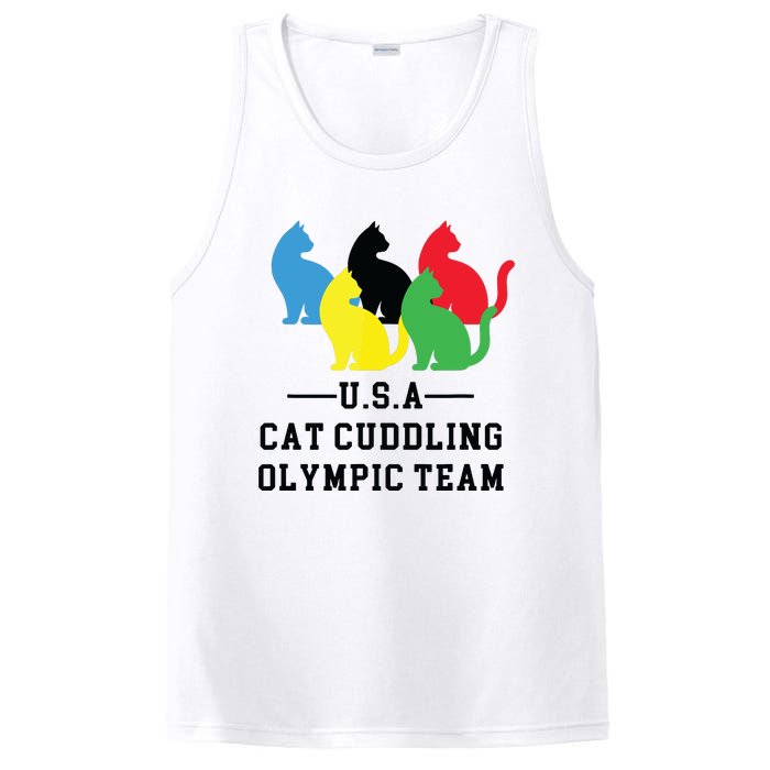 Cat Cuddling Team PosiCharge Competitor Tank