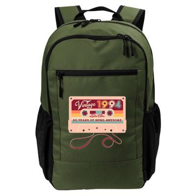 Cute Cassette Tape Limited Edition Vintage 1994 30 Years Of Being Awesome Backpack