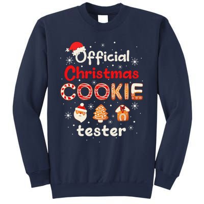 Christmas Cookie Tester Taster Baking Crew Sweatshirt