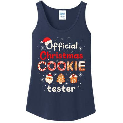 Christmas Cookie Tester Taster Baking Crew Ladies Essential Tank