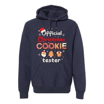 Christmas Cookie Tester Taster Baking Crew Premium Hoodie