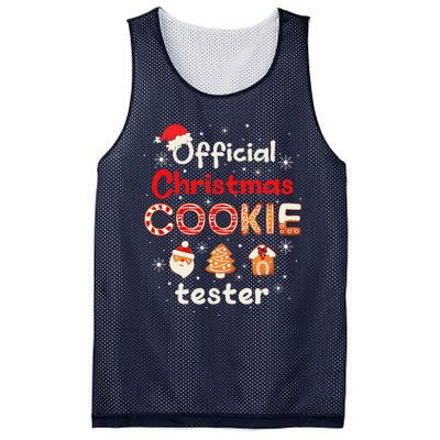 Christmas Cookie Tester Taster Baking Crew Mesh Reversible Basketball Jersey Tank