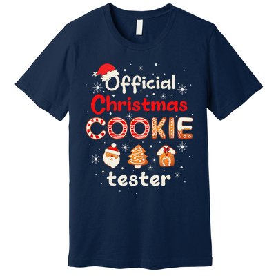 Christmas Cookie Tester Taster Baking Crew Premium T-Shirt