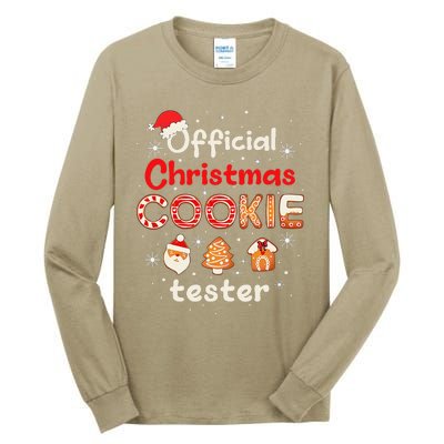 Christmas Cookie Tester Taster Baking Crew Tall Long Sleeve T-Shirt