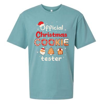 Christmas Cookie Tester Taster Baking Crew Sueded Cloud Jersey T-Shirt