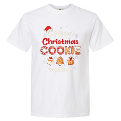 Christmas Cookie Tester Taster Baking Crew Garment-Dyed Heavyweight T-Shirt