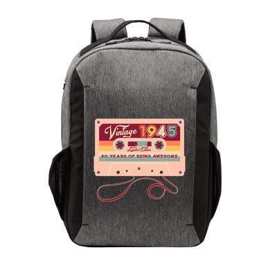 Cute Cassette Tape Limited Edition Vintage 1945 80 Years Of Being Awesome Vector Backpack