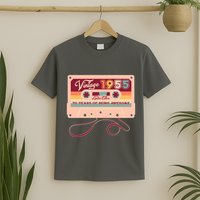 Cute Cassette Tape Limited Edition Vintage 1955 70 Years Of Being Awesome T-Shirt