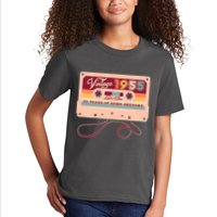 Cute Cassette Tape Limited Edition Vintage 1955 70 Years Of Being Awesome Kids T-Shirt