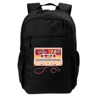 Cute Cassette Tape Limited Edition Vintage 1965 60 Years Of Being Awesome Backpack