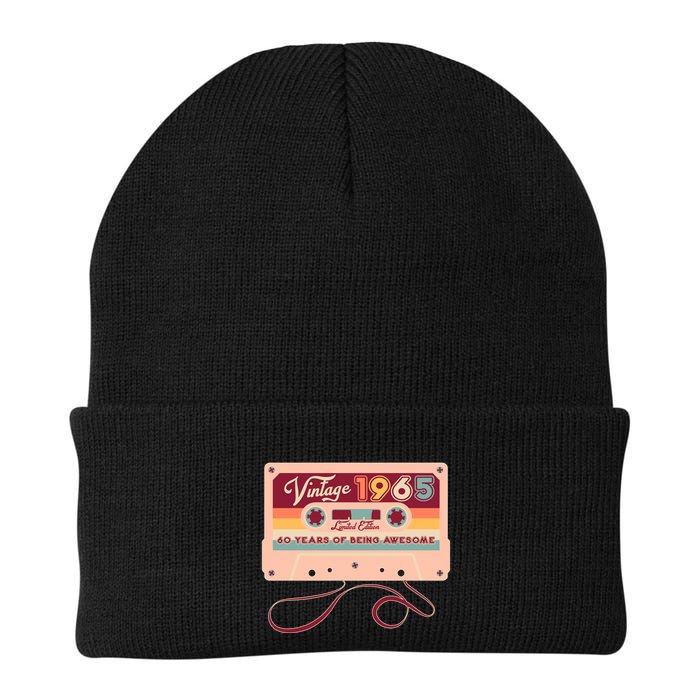 Cute Cassette Tape Limited Edition Vintage 1965 60 Years Of Being Awesome Beanie