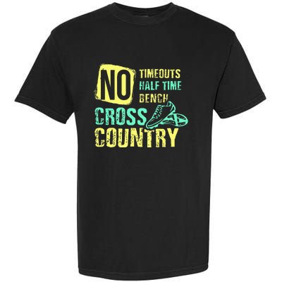 Cross Country Teams Running For XC Runners Gifts Garment-Dyed Heavyweight T-Shirt