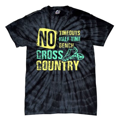 Cross Country Teams Running For XC Runners Gifts Tie-Dye T-Shirt