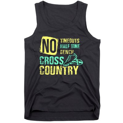 Cross Country Teams Running For XC Runners Gifts Tank Top