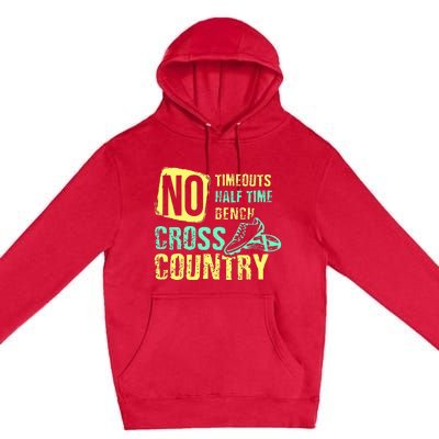 Cross Country Teams Running For XC Runners Gifts Premium Pullover Hoodie