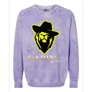 Carin Corridos Tumbados Belicos Leon Cantante Music Mexico Colorblast Crewneck Sweatshirt