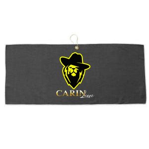 Carin Corridos Tumbados Belicos Leon Cantante Music Mexico Large Microfiber Waffle Golf Towel