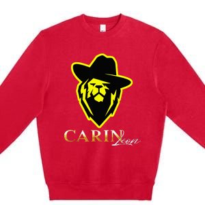 Carin Corridos Tumbados Belicos Leon Cantante Music Mexico Premium Crewneck Sweatshirt