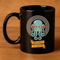 Cthulhu 11oz C Handle Ceramic Mug