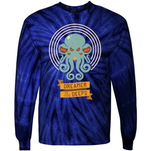 Cthulhu Tie-Dye Long Sleeve Shirt