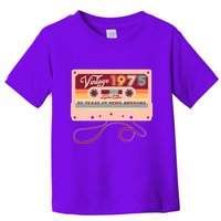 Cute Cassette Tape Limited Edition Vintage 1975 50 Years Of Being Awesome Toddler T-Shirt