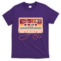 Cute Cassette Tape Limited Edition Vintage 1985 40 Years Of Being Awesome T-Shirt